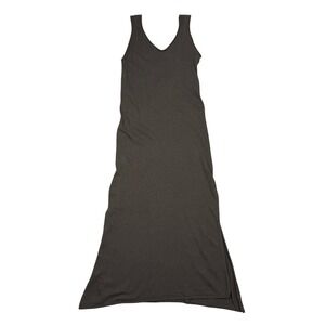 Free People Luxe Dahlia Knit Dress Long Sz L Cashmere‎ Wool Blend in Green/Brown